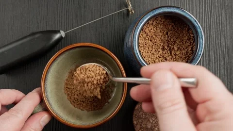 Making coffee Video stock 346179780