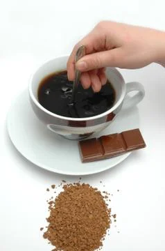 Making coffee Stock Photos