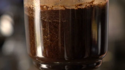 Making of coffee with syphon coffee maker Stock Footage 104653238