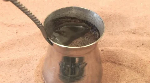 Making coffee in Turkish, Stock Footage 22255330