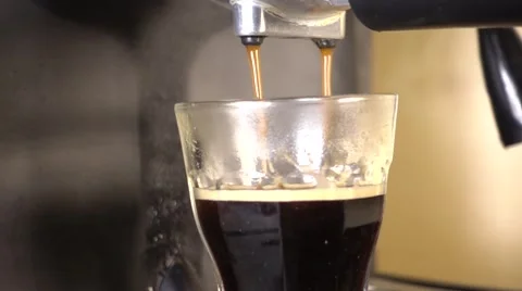Making Cooffee - Super Slow Motion (it can be 2x slower) Stock Footage 60225228