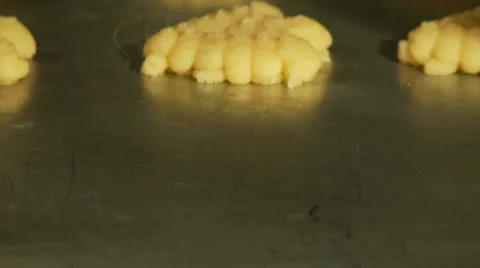 Making Cookies 04 trees Stock Footage 27080021