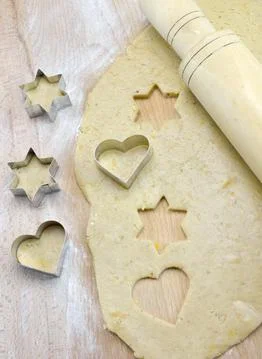 Making cookies Stock Photos