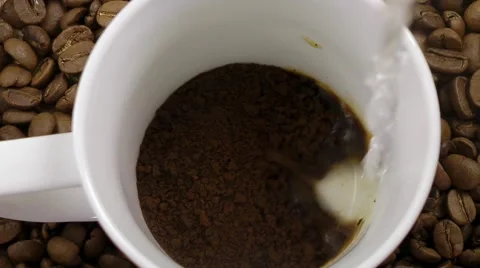 Making Cup of Coffee Stock Footage 66520655
