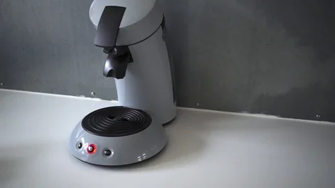 Making a cup of coffee at home 2 Stock-Footage 81436972