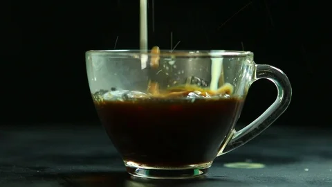 Making a cup of coffee in studio, Chiangmai  Thailand Stock Footage 115314860