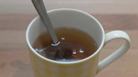 Making cup of English breakfast tea Stock Footage 54039949