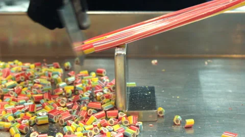 Making custom made candy Stock Footage 67512673