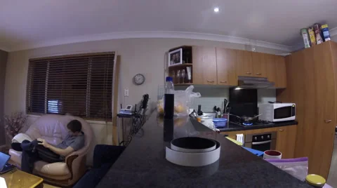 Making dinner after work time lapse Stock Footage 28513348