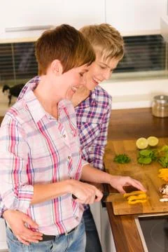 Making dinner Stock Photos
