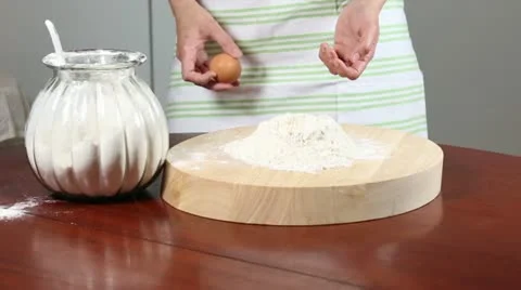 Making Dough Stock Footage 22324602