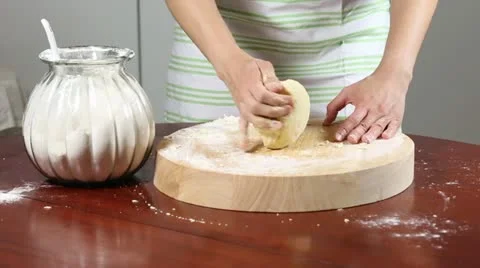 Making Dough Stock-Footage 22324645