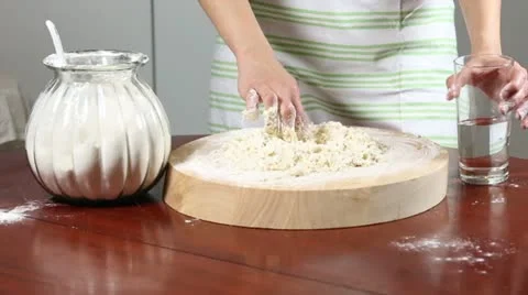 Making Dough Video stock 22324778
