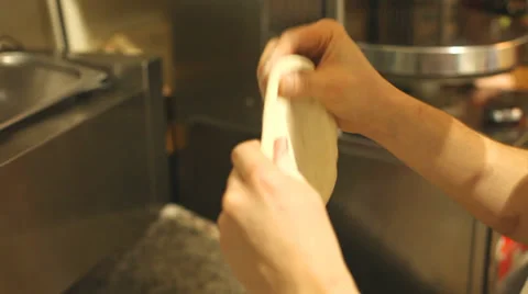 Making dough Stock Footage 35760736