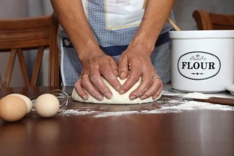 Making Dough Stock Photos