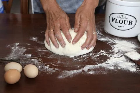 Making Dough Stock Photos
