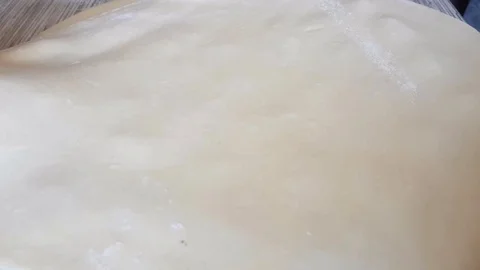 Making dumplings by using cellular form Stock Footage 126326868