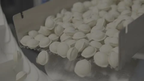 Making dumplings, V-log Stock Footage 253868997