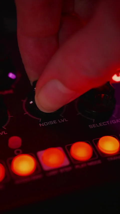 Making electronic music Stock-Footage 294084236