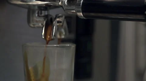 Making of espresso Stock Footage 58993835