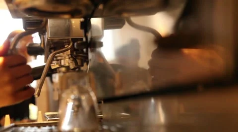 Making expresso coffee Stock Footage 41451337