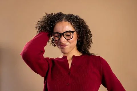 Making Faces in the Studio Fotos Stock