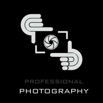 Making frame with hands, vector Stock Illustration