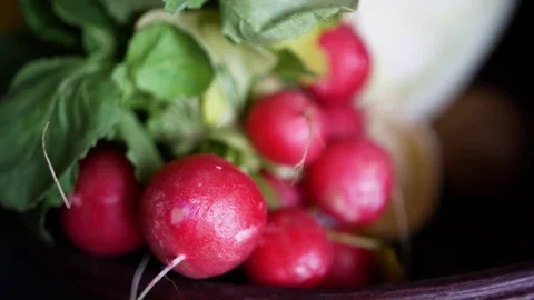 Making fresh salad Video stock 81176704