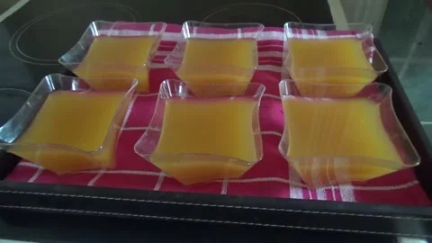 Making fruit jelly Stock Footage 309317919