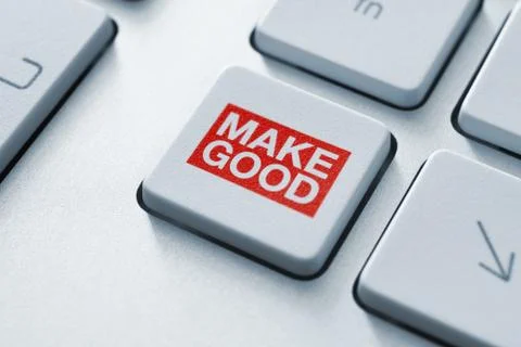 Making good magic button Stock Photos