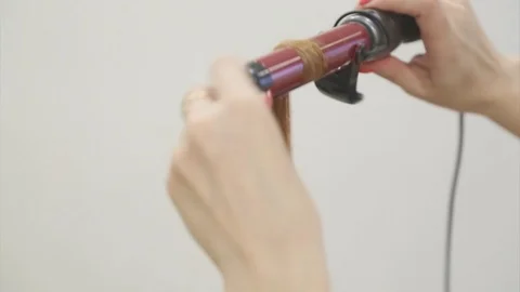 Making Hair Style Stock Footage 101645338