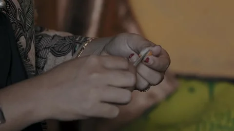 Making handicrafts Stock Footage 272950527