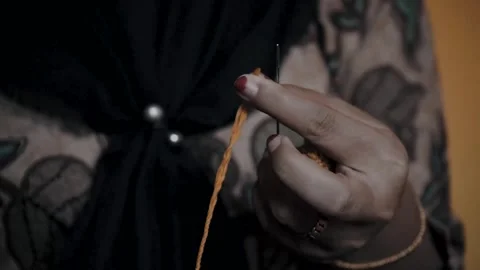 Making handicrafts Stock Footage 272951654