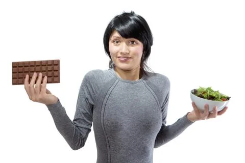 Making the healthy choice Stock Photos