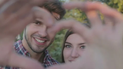 Making a heart Stock-Footage 56438819