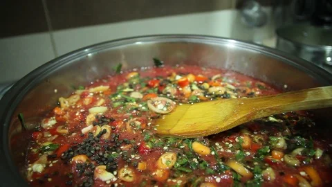 Making Homemade Chills Stock Footage 123301945