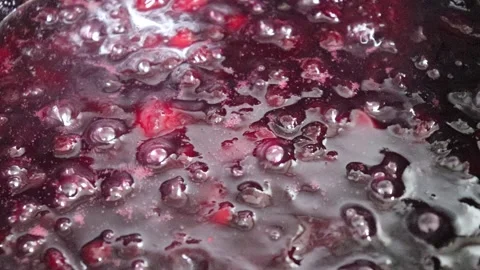 Making homemade jam. Stock Footage 200108293