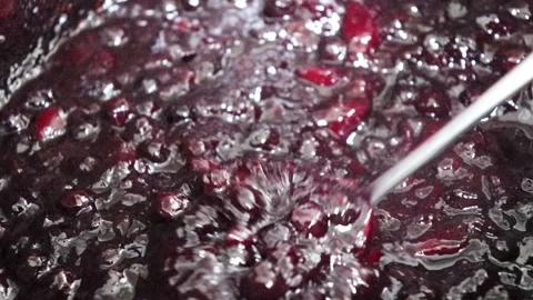 Making homemade jam. Stock Footage 200108309