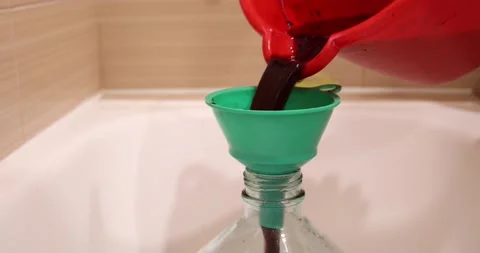 Making homemade wine. Stock Footage 162493866