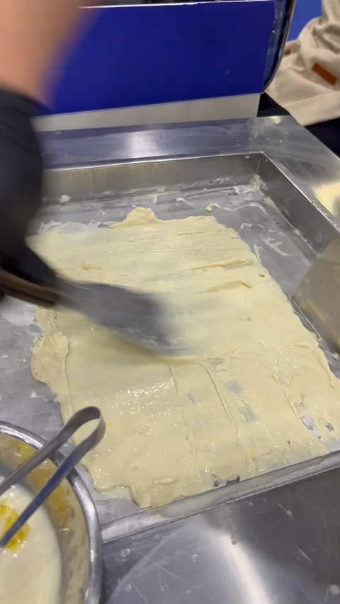 Making ice cream Stock Footage 313415109