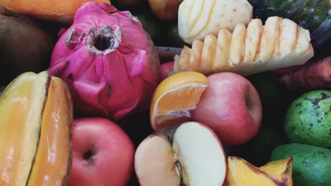 Making iced juice. Stock Footage 251263639