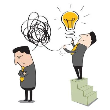 Making ideas Stock Illustration