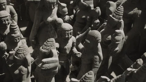 The making of Indian Gods Stock Footage 278483348