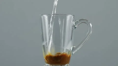 Making instant coffee Stock Footage 138213133