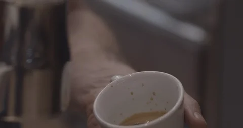 Making Italian coffee Stock Footage 124273200