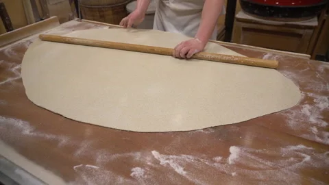 Making Japanese "SOBA" Noodle Stock Footage 135035361