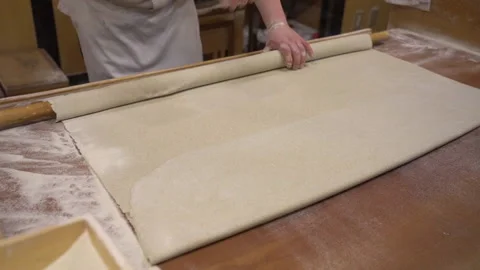 Making Japanese "SOBA" Noodle Stock Footage 135035606