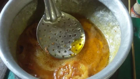 Making jilapi 库存影片 181100863