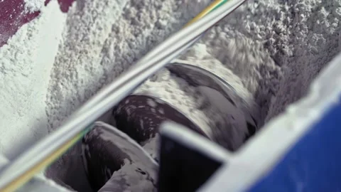 Making of metal cable on factory Stock Footage 137798104