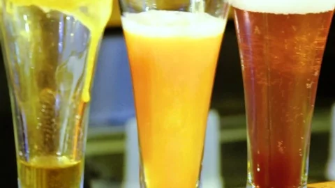 Making Mimosa's - Breakfast Drink Stock-Footage 79212160